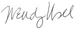 Wendy Wall signature