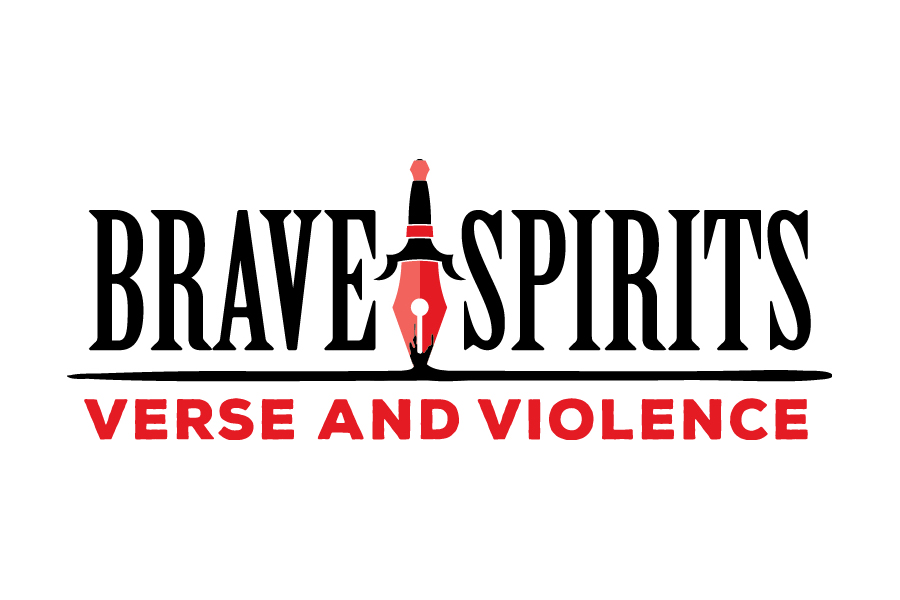 Brave Spirits Theatre logo, which reads: “Brave Spirits: Verse and Violence”