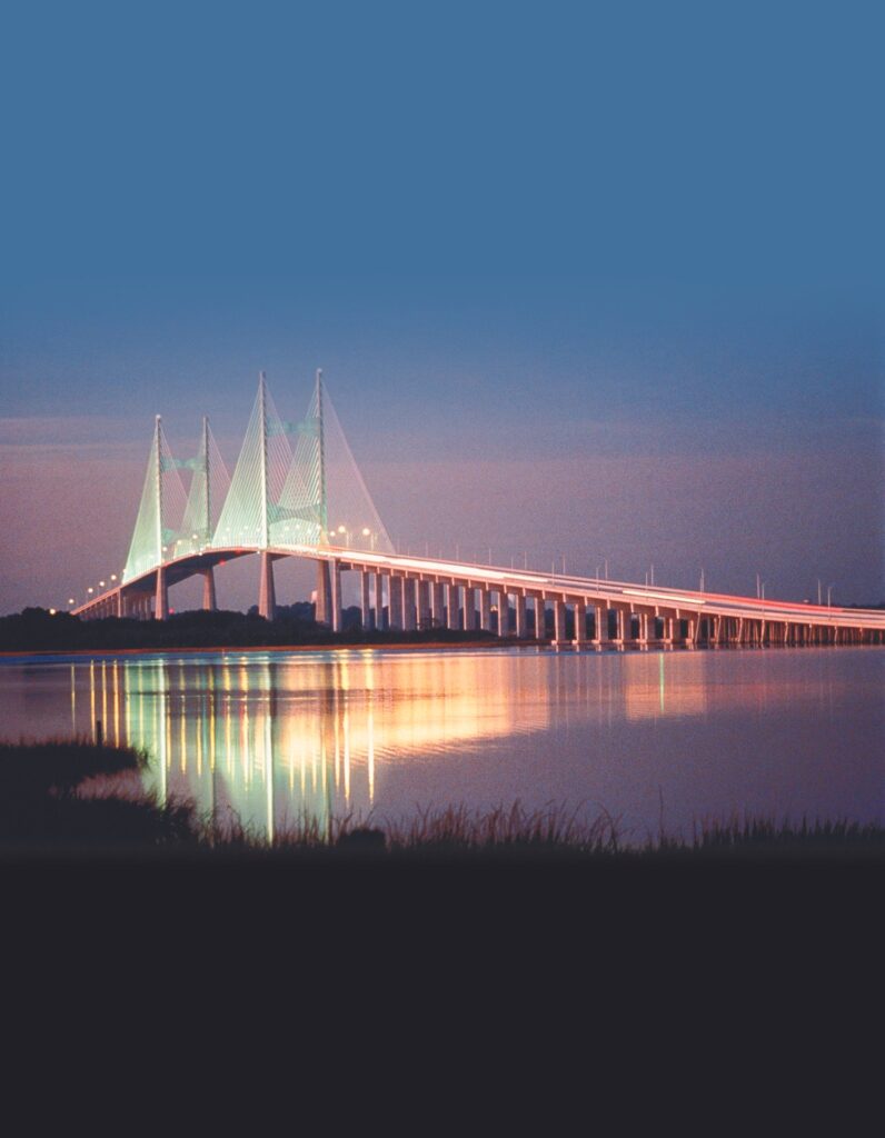 photo of the Dames Point Bridge in Jacksonville, Florida