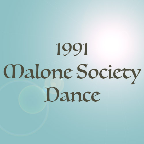 1991 Malone Society Dance