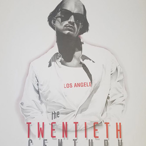 poster image from the 1996 World Shakespeare Congress in Los Angeles, bearing the words “the Twentieth Century” and showing Shakespeare wearing sunglasses and a t-shirt that says “Los Angeles”