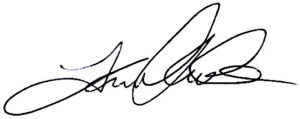 Farah Karim-Cooper signature
