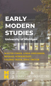 Early Modern Studies Ad p. 1