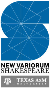 New Variorum Shakespeare logo